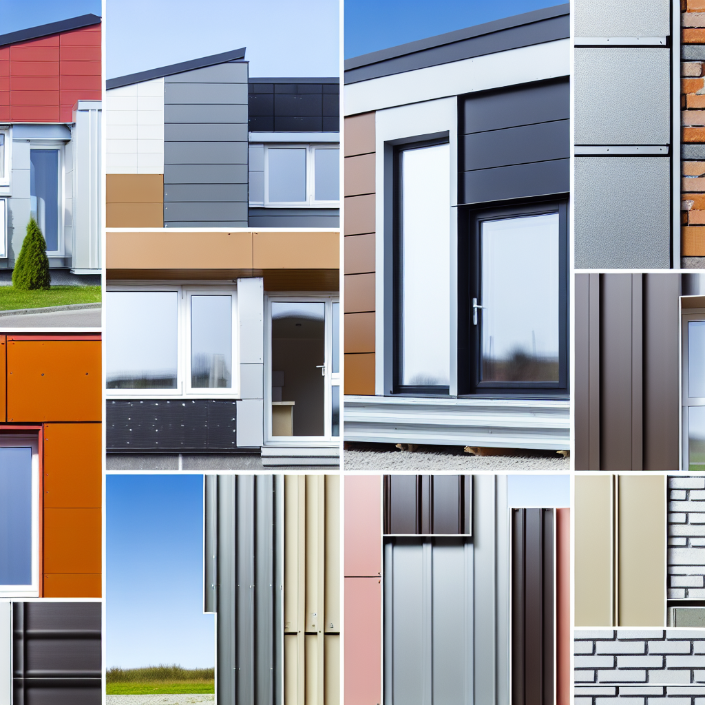 Trwałość płyt fasadowych w domach modułowych – porównanie materiałów.