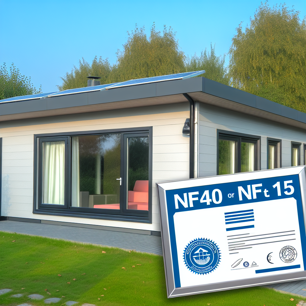 Jak osiągnąć standard NF40 lub NF15 w domu modułowym?