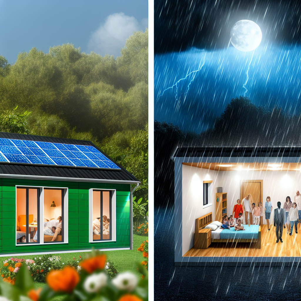 Zasilanie awaryjne w domu modułowym – możliwości.