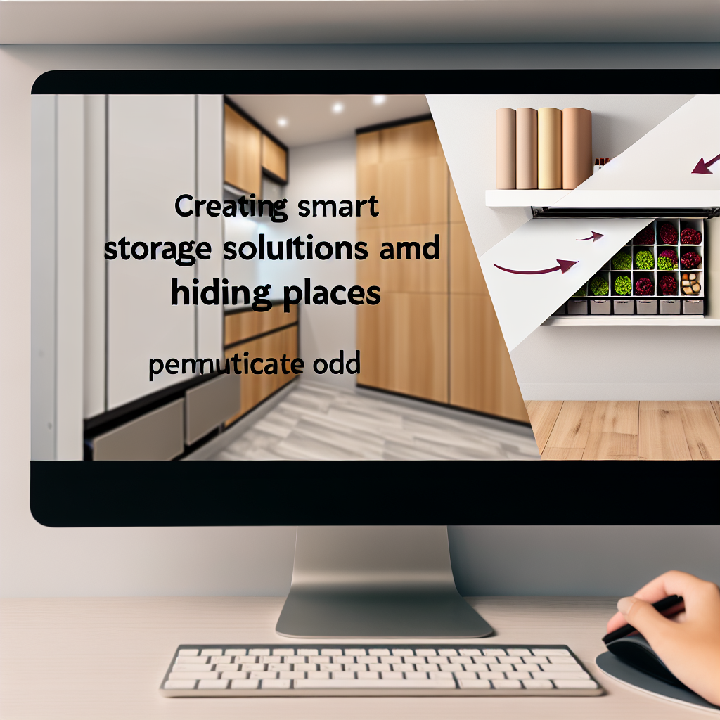 Schowki i miejsce do przechowywania – sprytne rozwiązania.