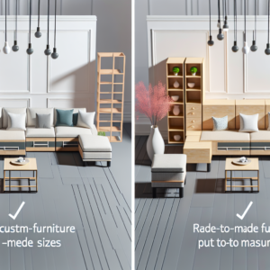 Meble na wymiar czy gotowe? Co lepiej sprawdzi się w module?