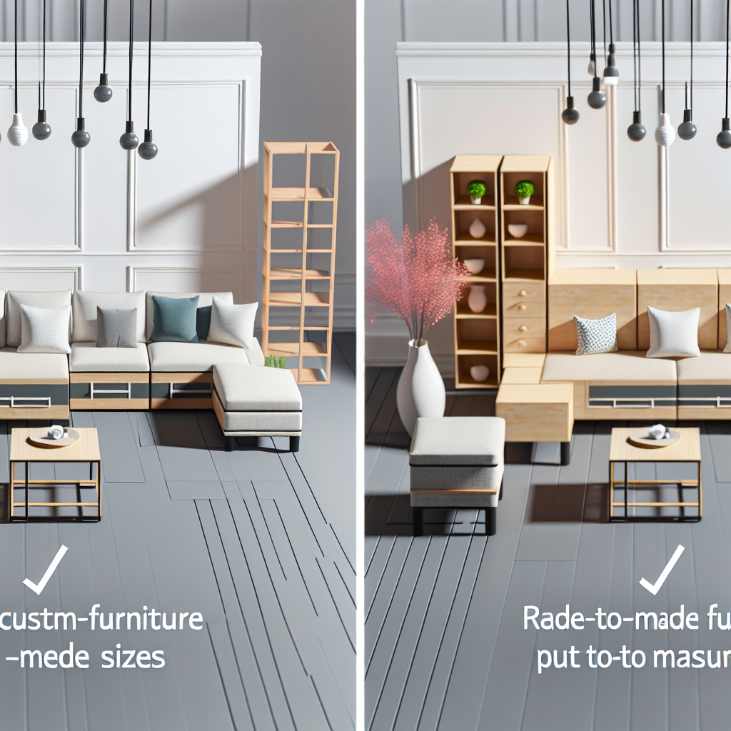 Meble na wymiar czy gotowe? Co lepiej sprawdzi się w module?