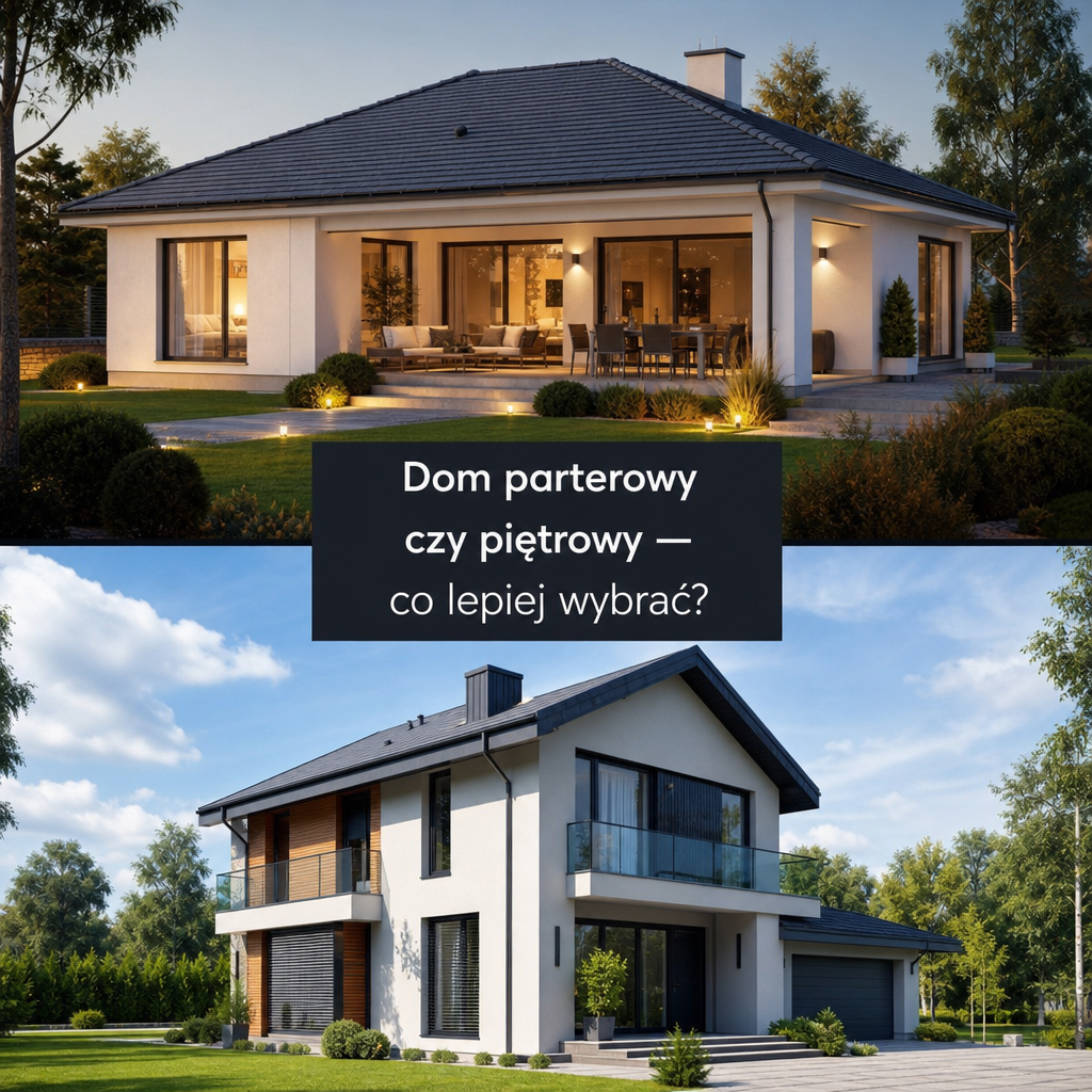 Dom parterowy czy piętrowy — co lepiej wybrać?